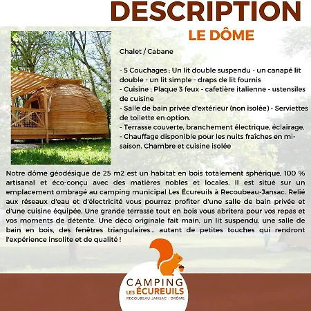 Campingplads Habitat Createur - Hebergements Insolites Au Municipal 