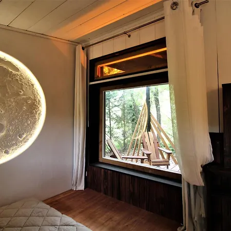 캠프장 Habitat Createur - Hebergements Insolites Au Municipal 