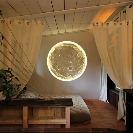 캠프장 Habitat Createur - Hebergements Insolites Au Municipal 